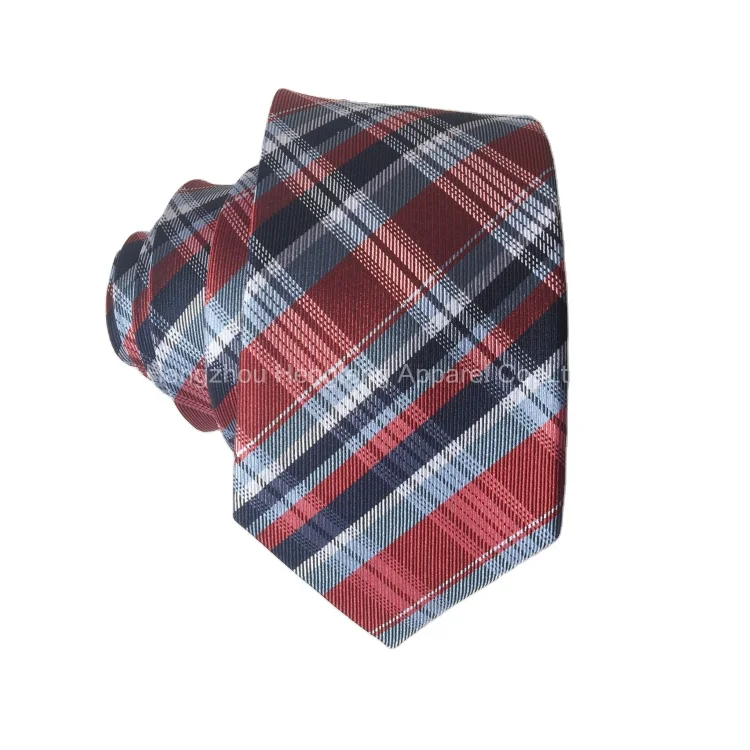 Тканый галстук из чистого шелка в полоску