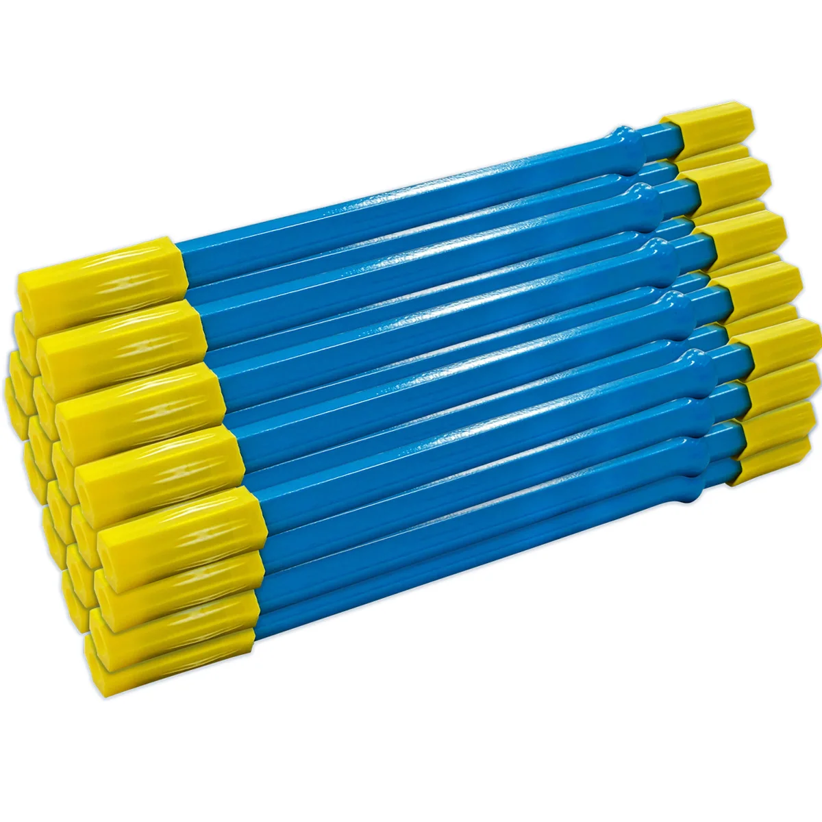 hexagonal steel B22 rod 22mm six-edge taper drill rod H22 tunnel Drill pipe for mine rock drilling pipe mining rock bolting