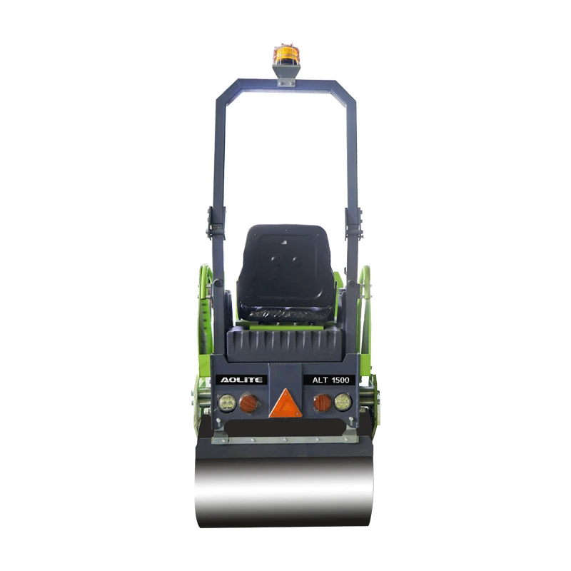 2 Ton Compactor Machine Full Hydraulic Double Drum Single Drum Pavement Vibratory Road Roller For Asphalt Road Compaction