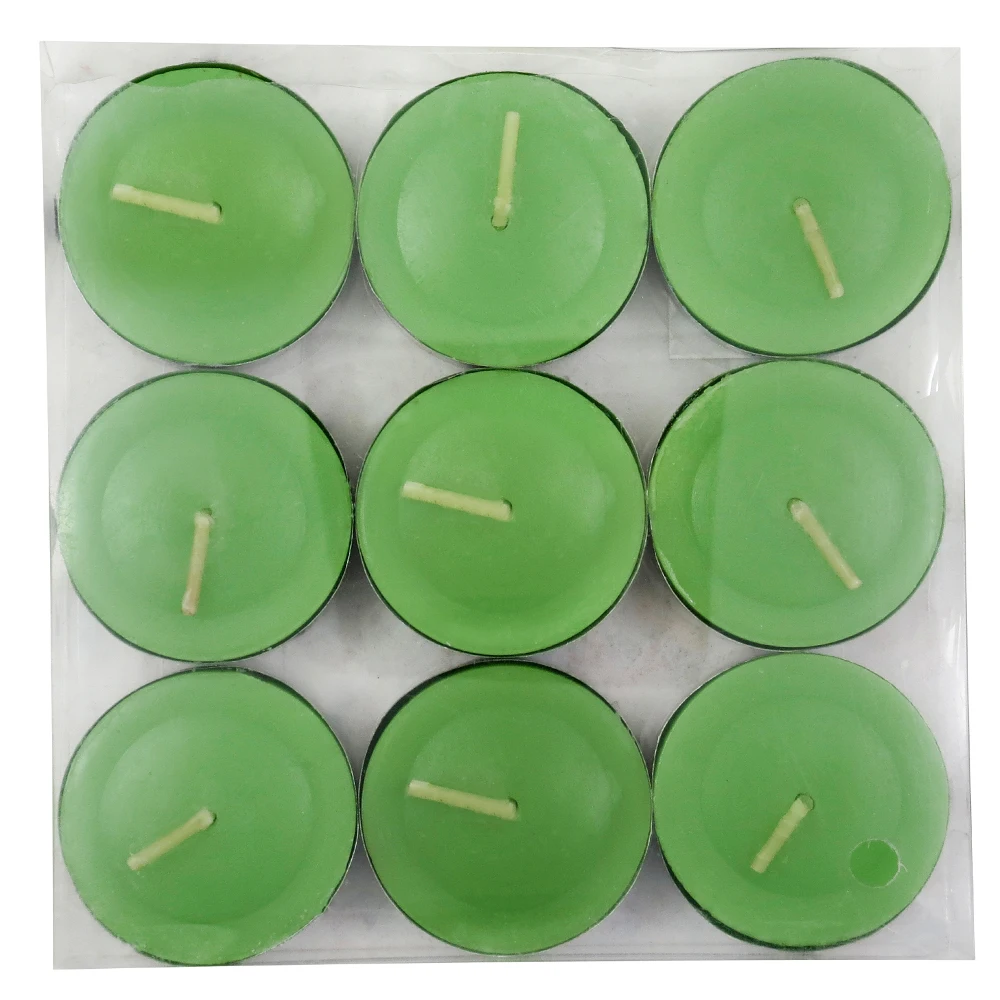 Aoyin 9g 100% Paraffin Wax Multi Color Tealight Candles Wholesale