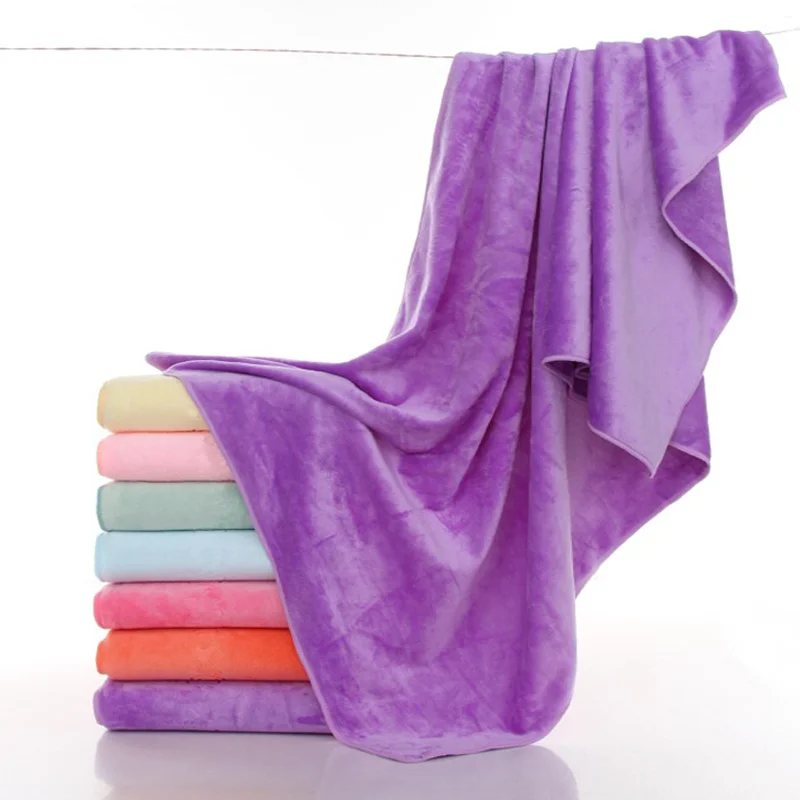 Wholesales Comfortable Creative Variety Bath Microfiber Flannel Towel
