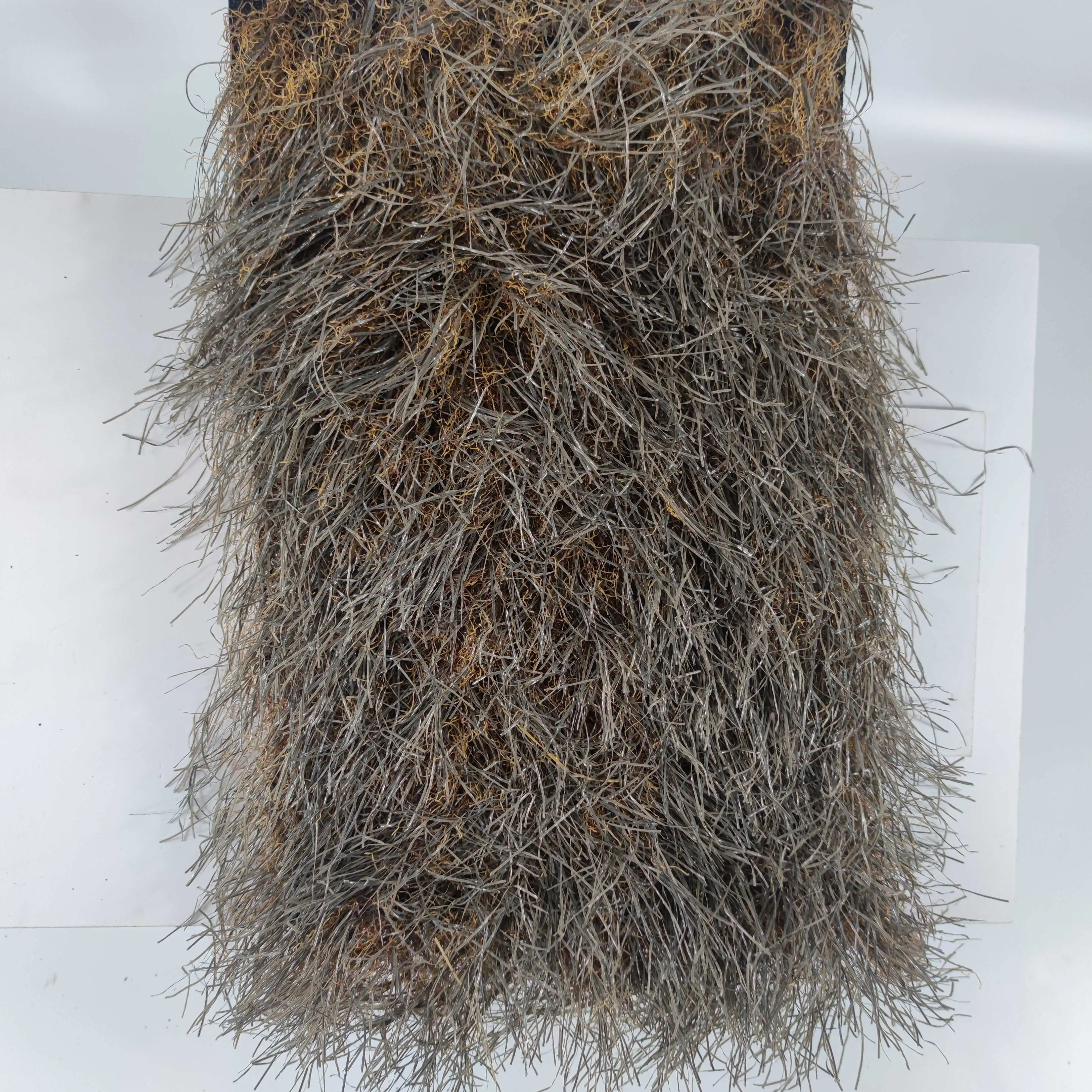 Custom Waterproof Simulated Synthetic Thatched Palm Leaf Thatch Beach Umbrella