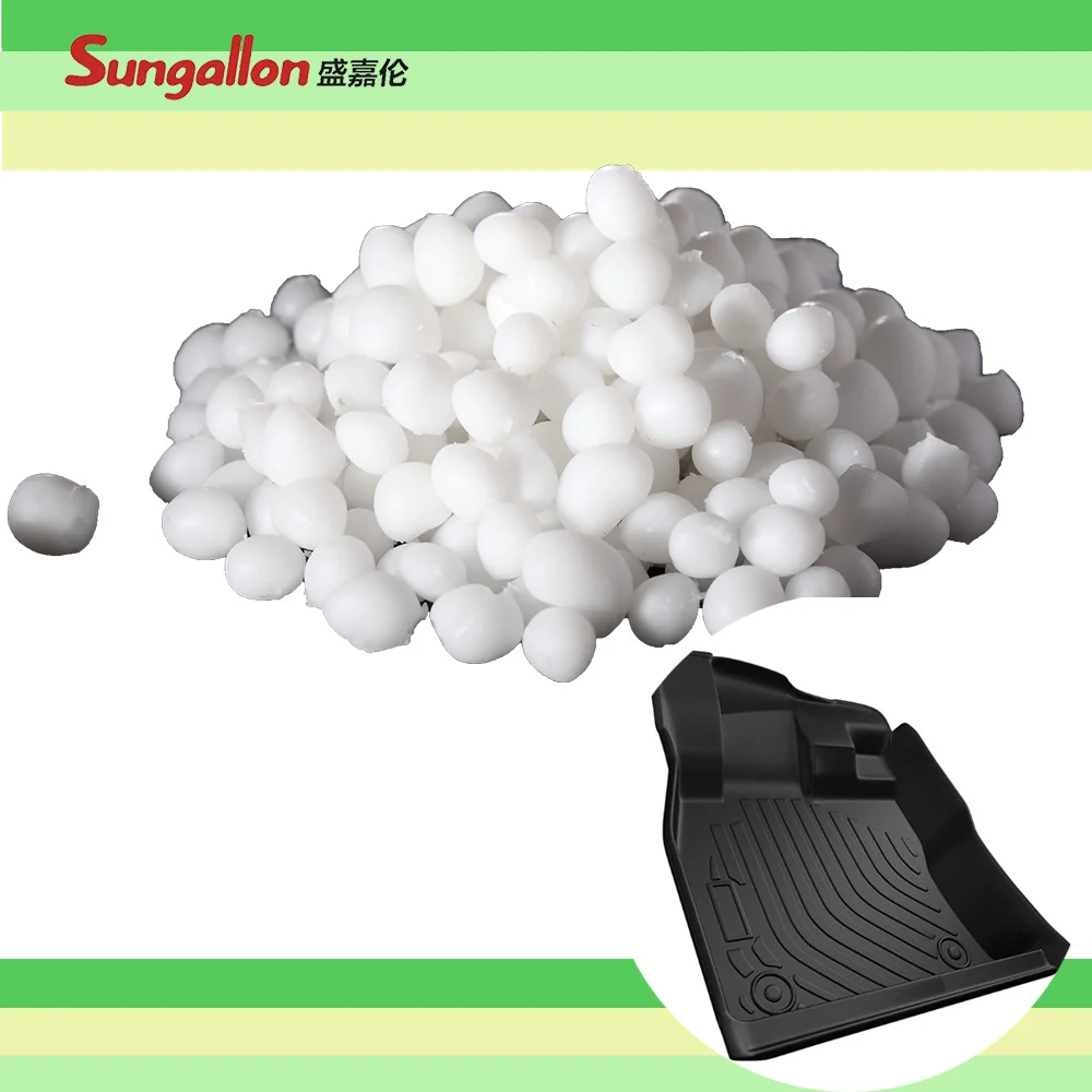 Washable Plastic Comfortable Car Floor Carpet Foot Pad with Tpe Tpr Raw Material Granules of Tpr for