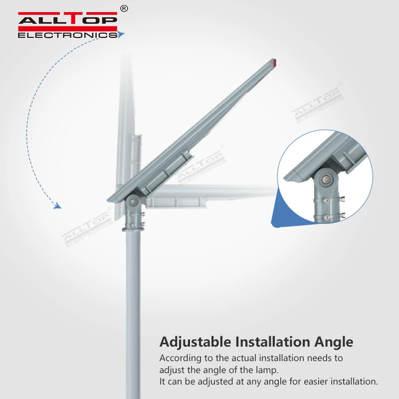 High Brightness Lamp Chips New Design Optical Lens Waterproof Ip65 Long Service Life Led Solar Solar Panel Street Lighting