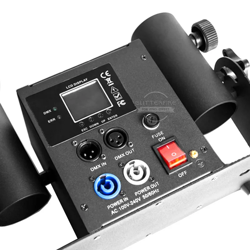Машина для изготовления конфетти с двойной головкой DMX512