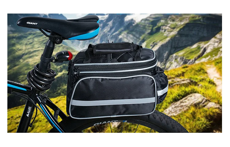 
OEM wholesale back rear pannier bike bicycle bag cycling pannier bags for bicycles 
