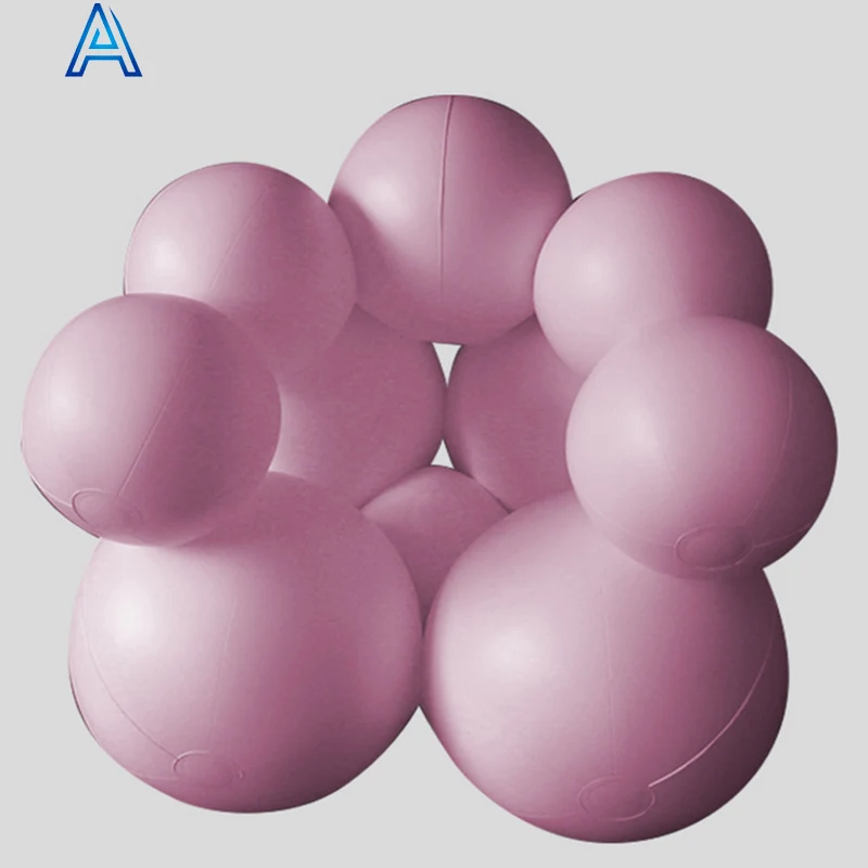 High quality durable OEM customize shape design PVC inflatable ball seat chair couch lounge sofa furniture
