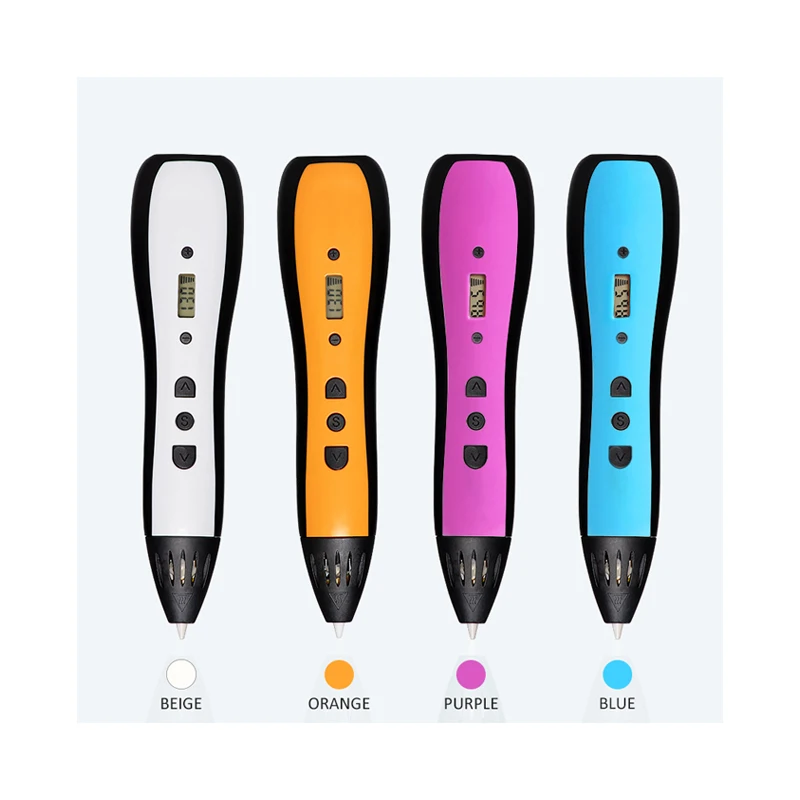 Rp700c 3D Printing Pen Printers Toys Kids 3D Modeling Pen with Lcd Screen More Fun Than 3D Digital Printer OLED Screen Automatic