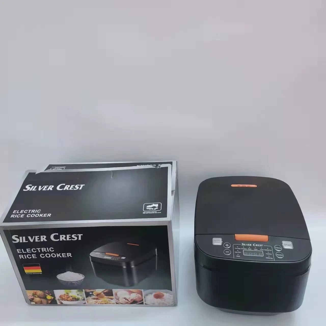 Multi Purpose Function Cooking Pot  Multi cooker Smart Silver Crest 1.8l Low Sugar Carbo Rice Cooker Digital Electric 5l