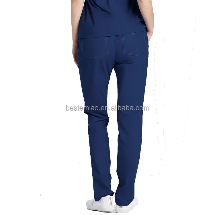 Unique Style V Neck Embroidered Medical Clothing Hospital Uniform for nurses Hospital Clothing Scrub Clothes Uniform