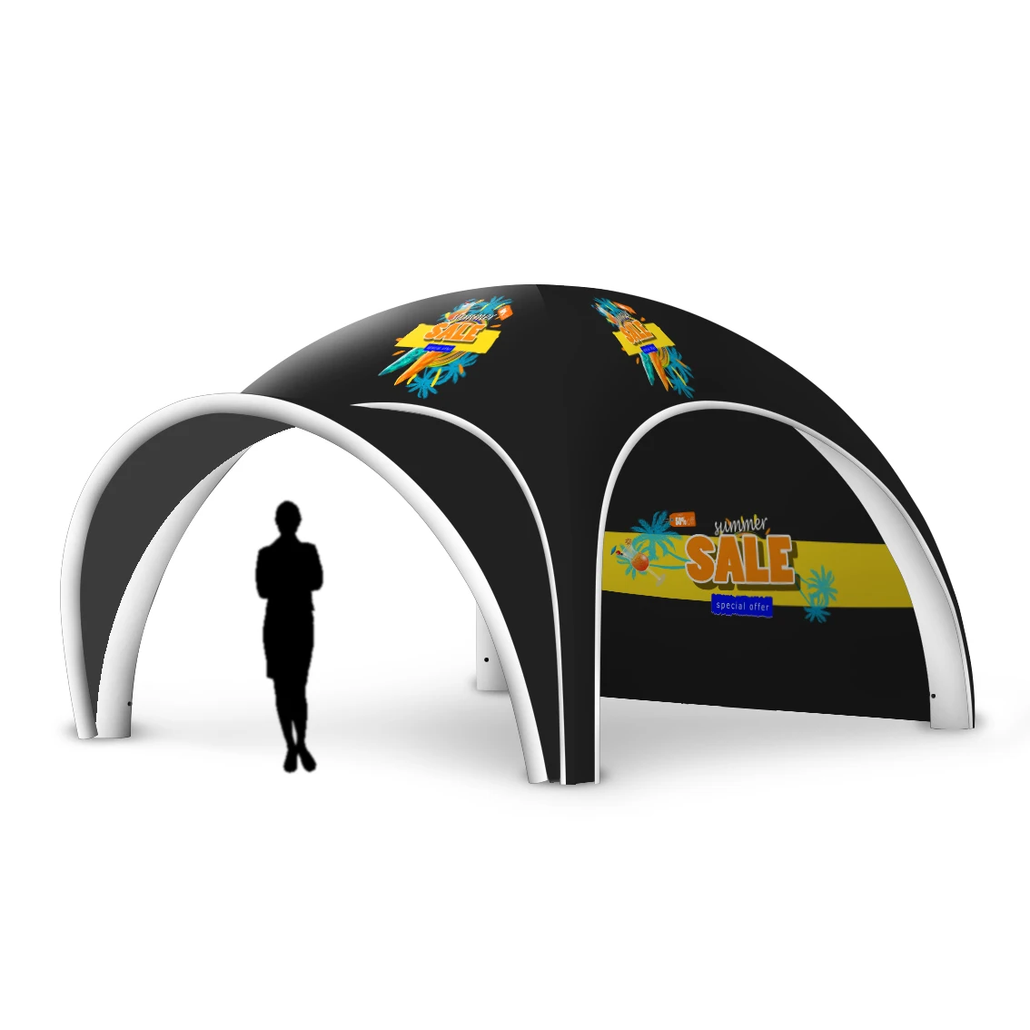 Inflated Roof Partioes Person Welder Tents Ten 12v Make Advertising Inflatables Tent Air Tent Inflatable Camping outdoor