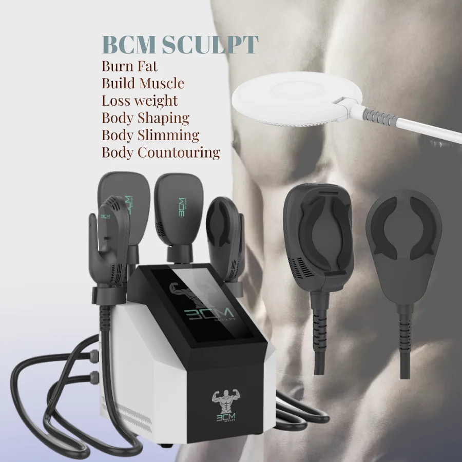 2023 Hot Selling  BCM Sculpt Body Contouring Slimming Ems Weight Loss  Muscle Stimulator  Build Muscle Burn Fat Machine