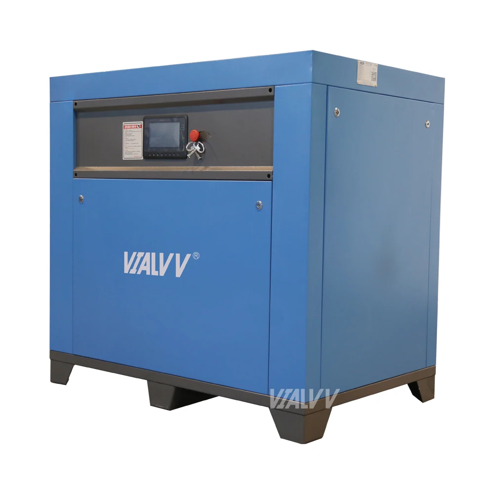 Low noise 185cfm industrial screw aircompressor machine price 250cfm compressure electric air compressor air-compressors  Vialvv