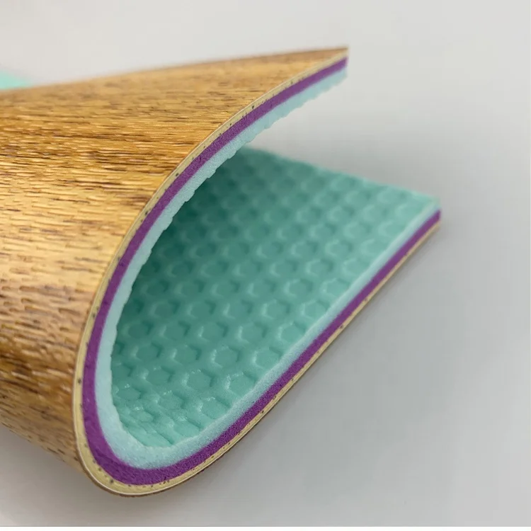 Pvc rubber basketball court used sports flooring surface