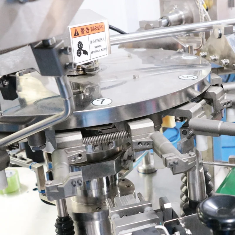 Fully automatic pet food packaging machine 8 station zipper bag filling sealing machine