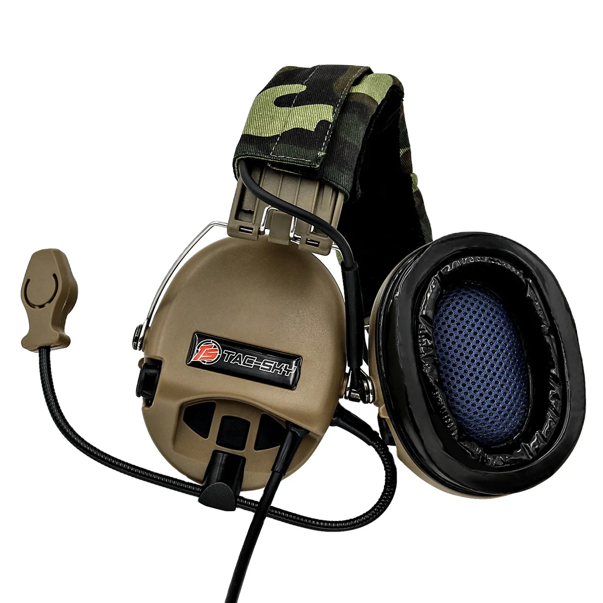 TS TAC-SKY тактическая гарнитура Sordin для защиты слуха Электронные Наушники для уличной охоты Walkie Talkie Sordin Shooting гарнитура