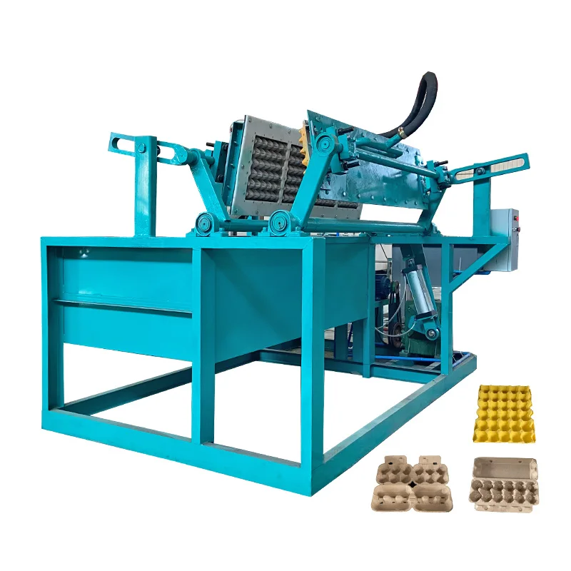 Good service automatic waste paper pulp egg tray machine small egg tray making machine