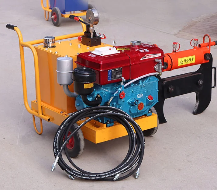 Dust-free building demolition hydraulic jaw crusher concrete rock breaker