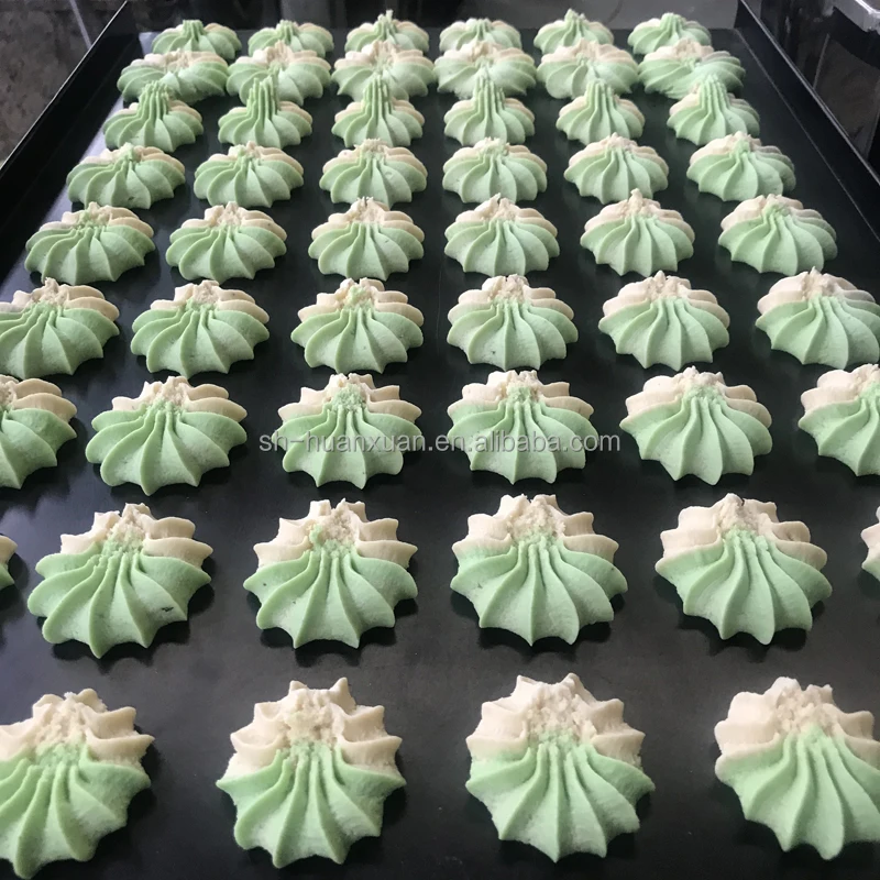 PLC HX400 electric cookie maker , cookie forming machine