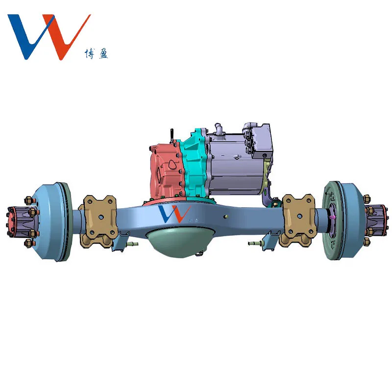 Задний Электрический приводной мотор для грузовика и легкого автобуса PMSM 600 кВт с дифференциалом