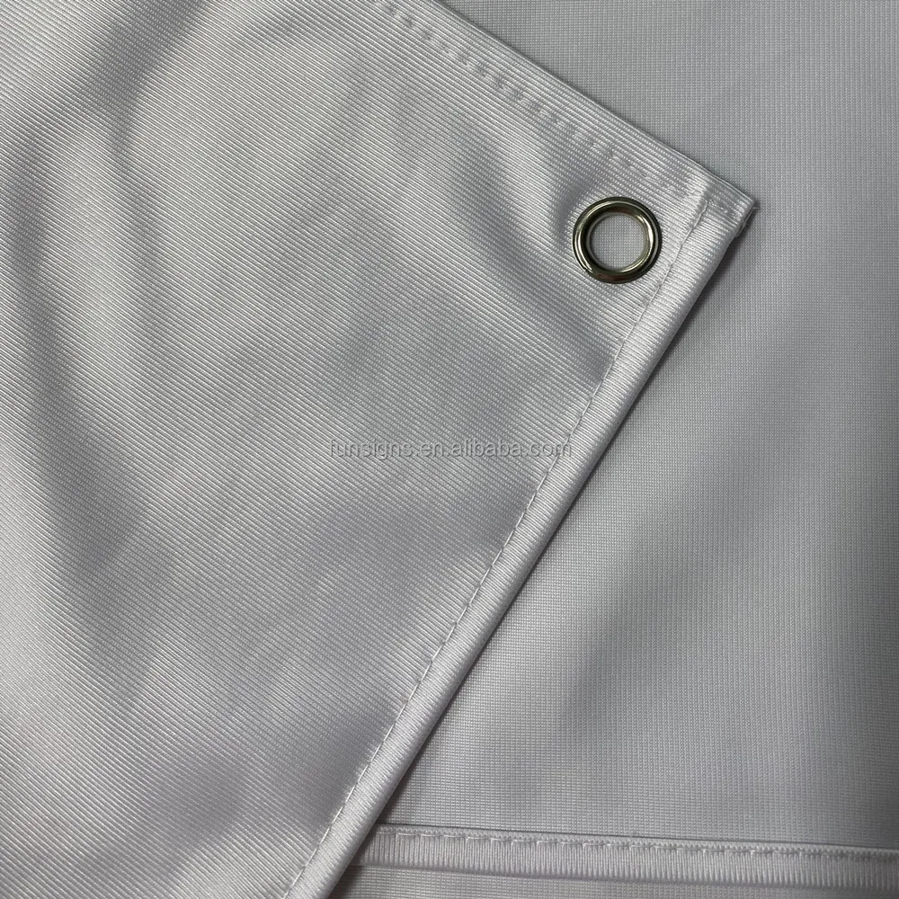 Custom Printed Advertising Display Fabric Banner, Hanging Fabric Wall Backdrop Banner