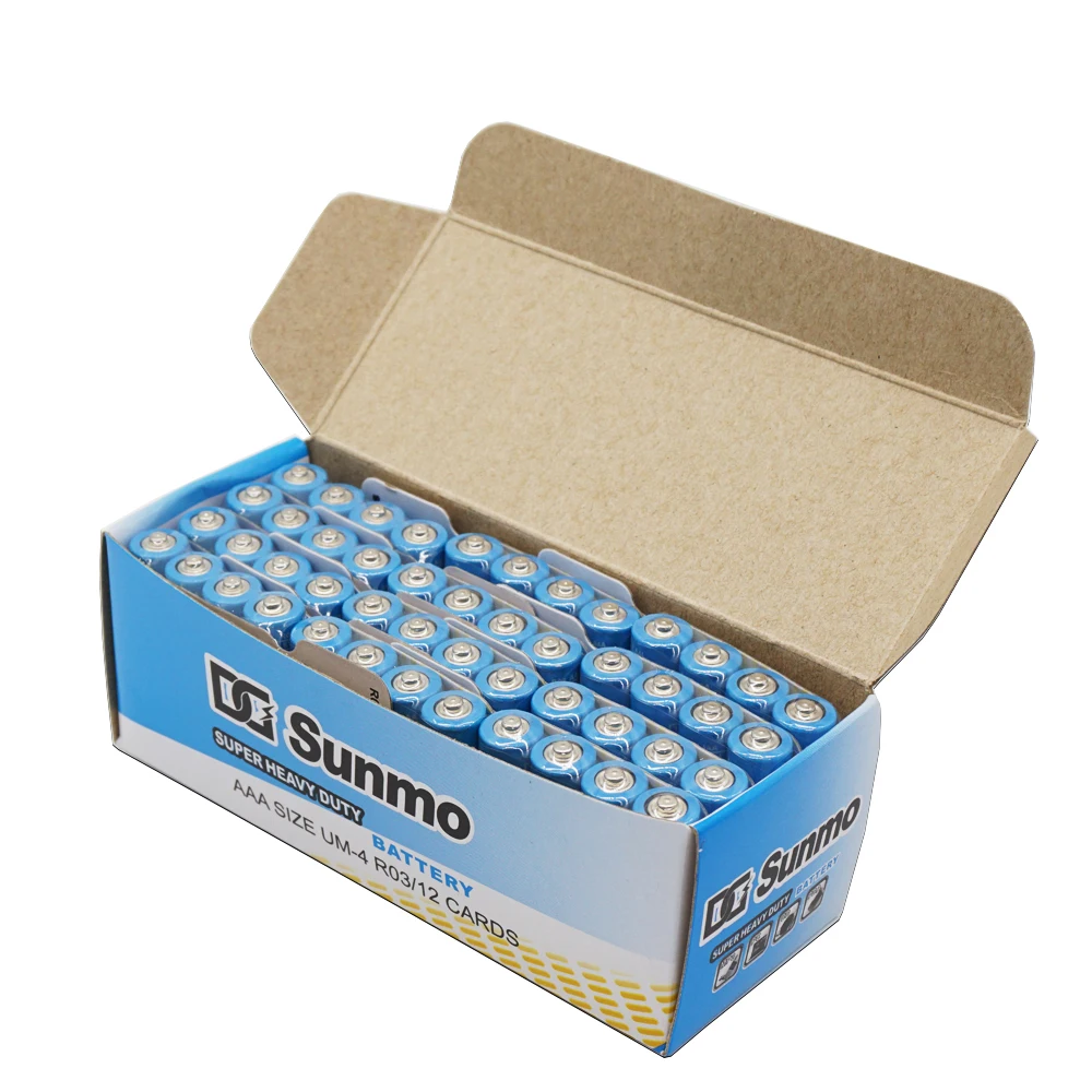 Factory wholesale Best Selling supply AAAsize  R03 carbon zinc  battery