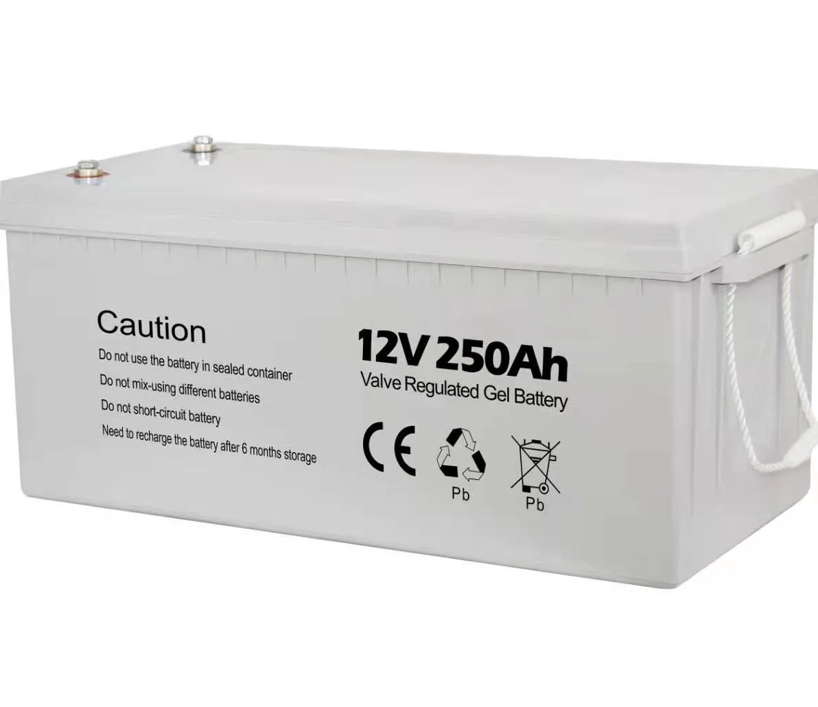 
Перезаряжаемая гелевая Солнечная Батарея VRLA глубокого цикла 12 в 250 А/ч OEM товар Rohs квадратный измеритель веса оригинальный тип технического обслуживания бесплатная гарантия 