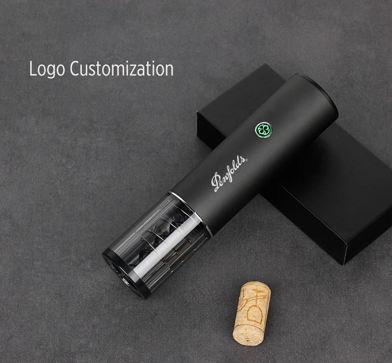 Smart Home Products Mini Rechargeable Electric Wine Bottle Opener Portable Wine Corkscrew with Company Logo