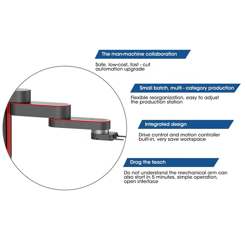 4 Axis Robot Arm Scara Industrial Robot For Handling