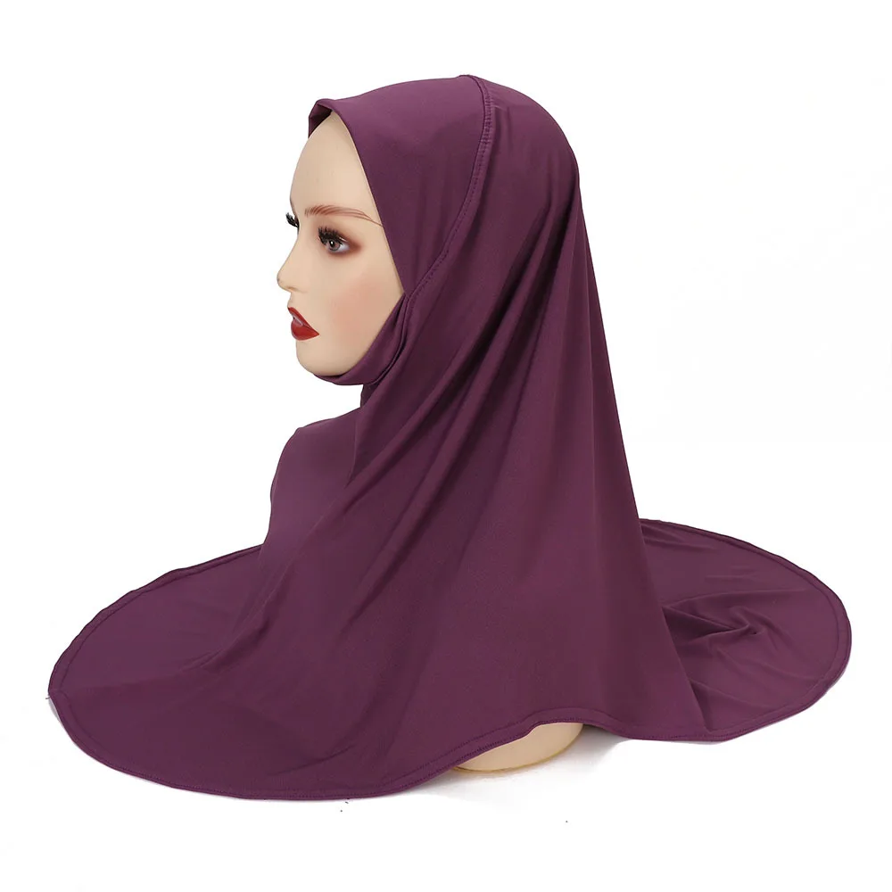 2024 Malaysian Ready to Wear Turban Jilbab Khimar Crystal Hemp Plain Ladies Muslim Women Premium Kerudung Instant Hijabs