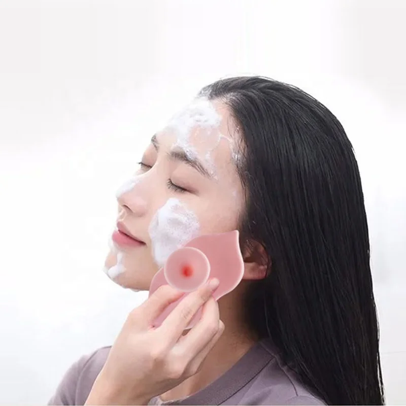 Multifunction Silicone Face Cleansing Shampoo Brush Home Face Cleansing Brush Device Facial Cleaner