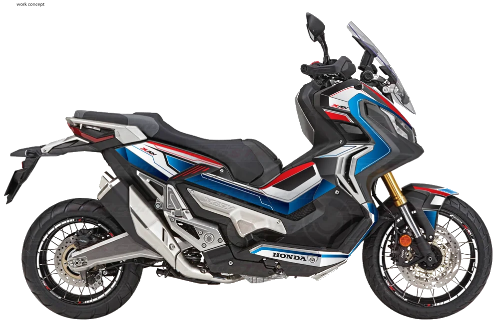 Для H-Onda X-ADV750 новые наклейки украшения к рулю мотоцикла велосипеда всего тела