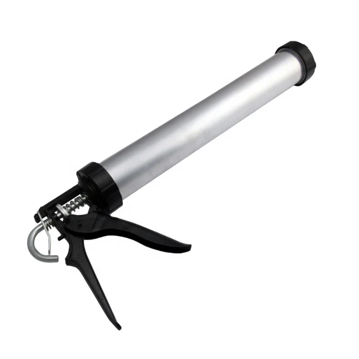 600ml alloy  sausage Caulk master pneumatic adhesive dispensing silicone caulking gun