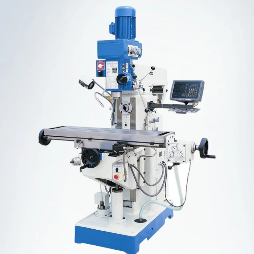 ZX6350C Knee Type Drilling and Milling Machine with Vertical Head and Horizontal Spindle ISO40