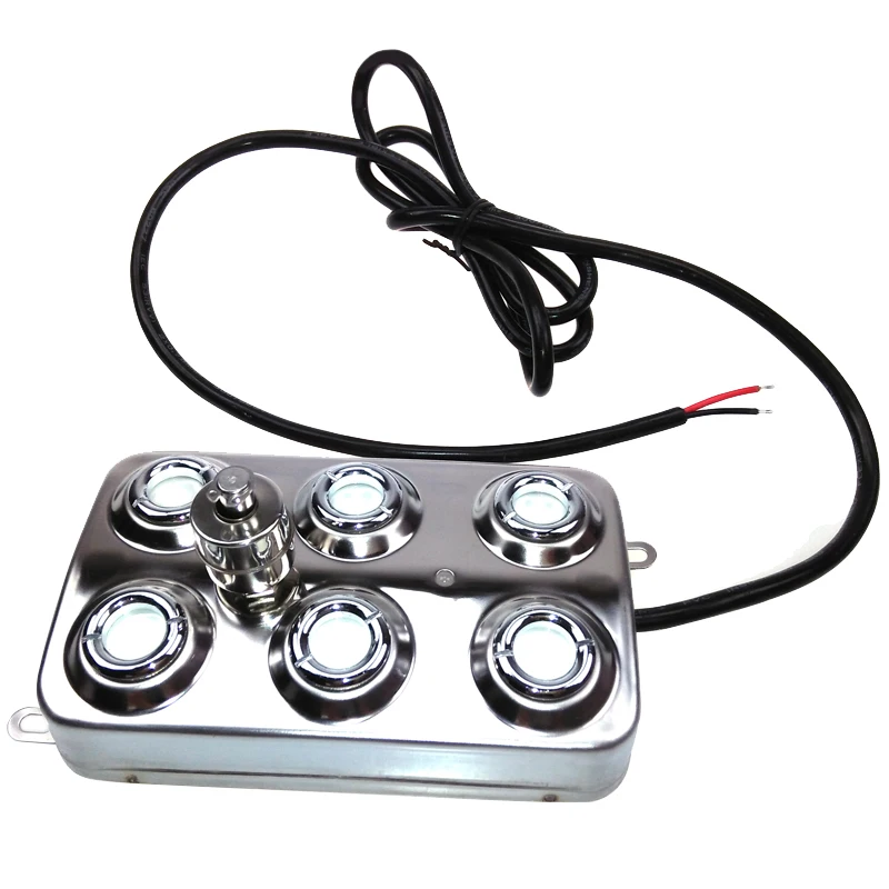 10 Head Mist Generator Stainless Steel Fog Atomizer Landscape Garden Sprayer Ultrasonic Industry Humidifier Greenhouse Fogger