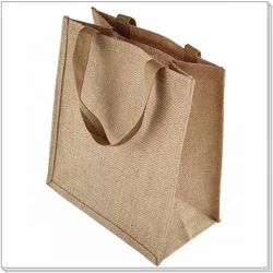 Jute linen bag custom logo gifting bag eco-friendly small jut bag
