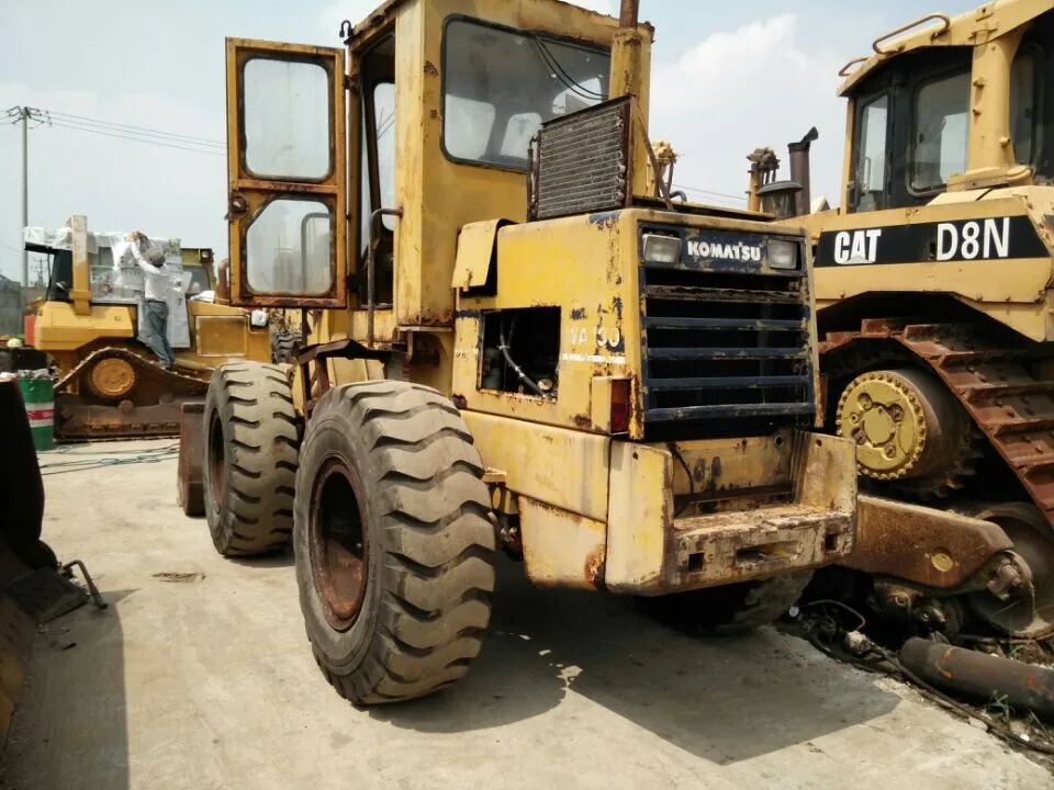 Used Free Shipping Komatsu second hand machinery for sale Top Brand WA100 Good Machine Wheel Loader for Sale