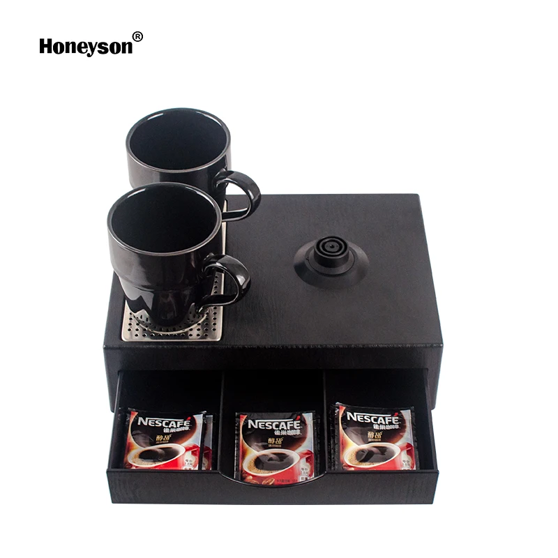  Honeyson новый роскошный дизайн гостиничный электрический чайник выдвижной