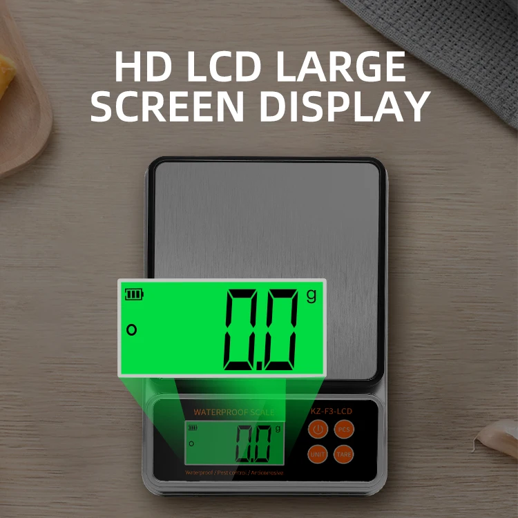 fully waterproof electronic scale, capable of counting and   weighing, multifunctional weight balance, food and kitchen scale