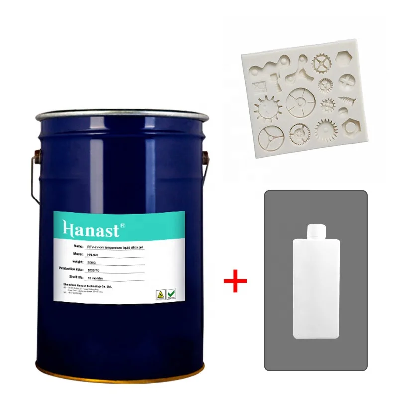 Wholesale factory RTV-2 life casting silicone rubber For Craft Products mold Making