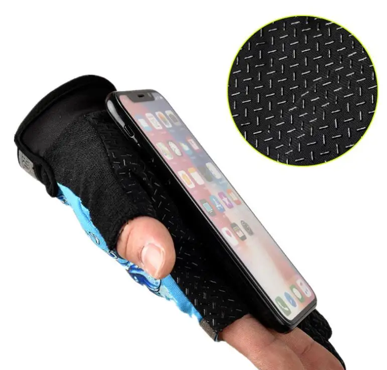 SNEDA Three Fingerless Black Lightweight Fishing Cycling Running Breathable Gloves for Men Women Fishing Gloves