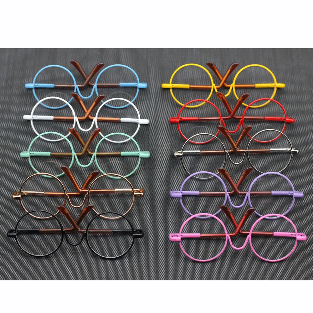 8cm Doll Decoration Eye Glasses Star for Kid Art Craft