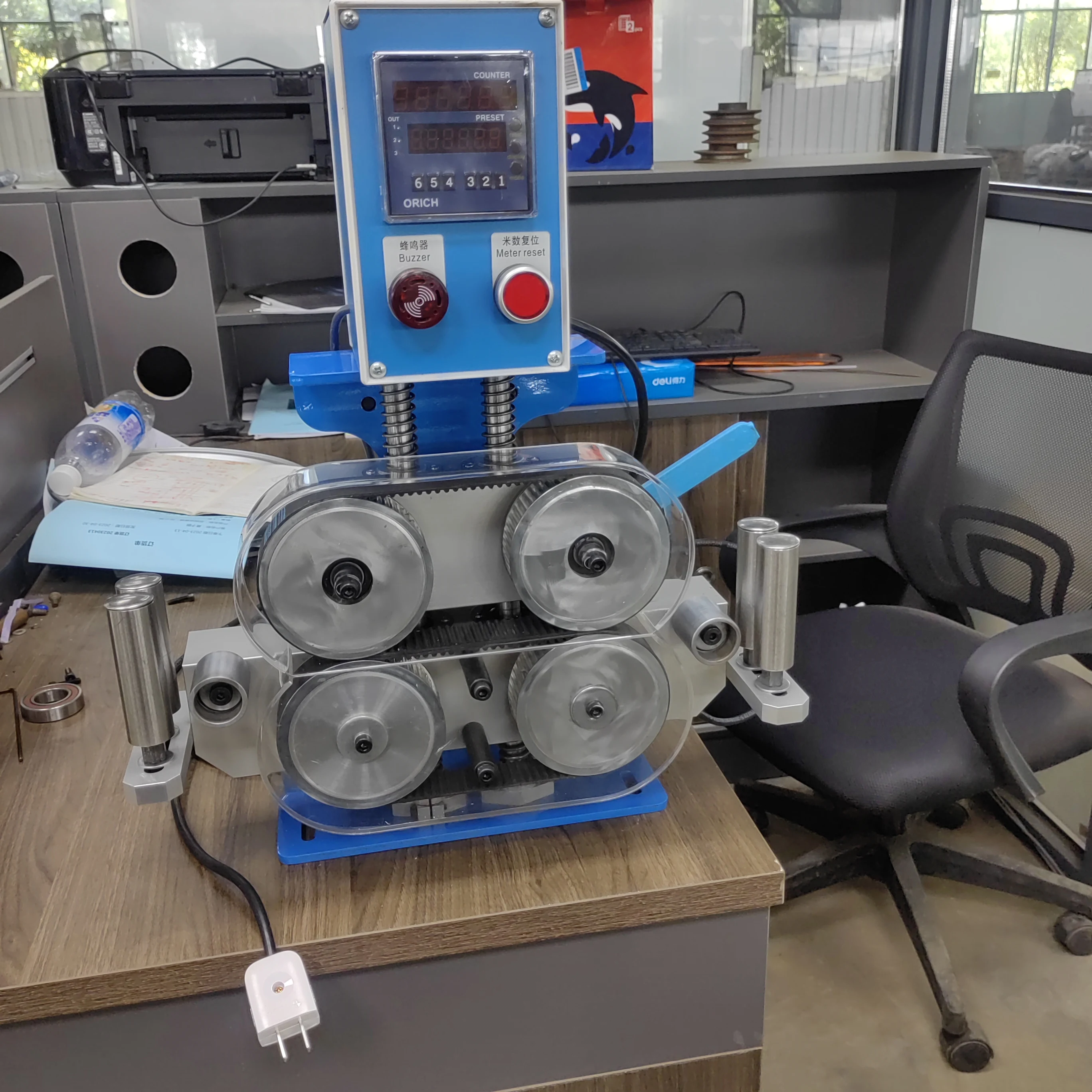 Mechanical Counter Meter  1-12mm cable length measuring meter counter