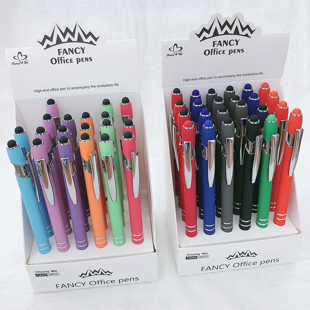 Promotion Ball Pen Advertising Ballpoint Pen Wholesale Personalized Touch Screen Pen With Custom Logo