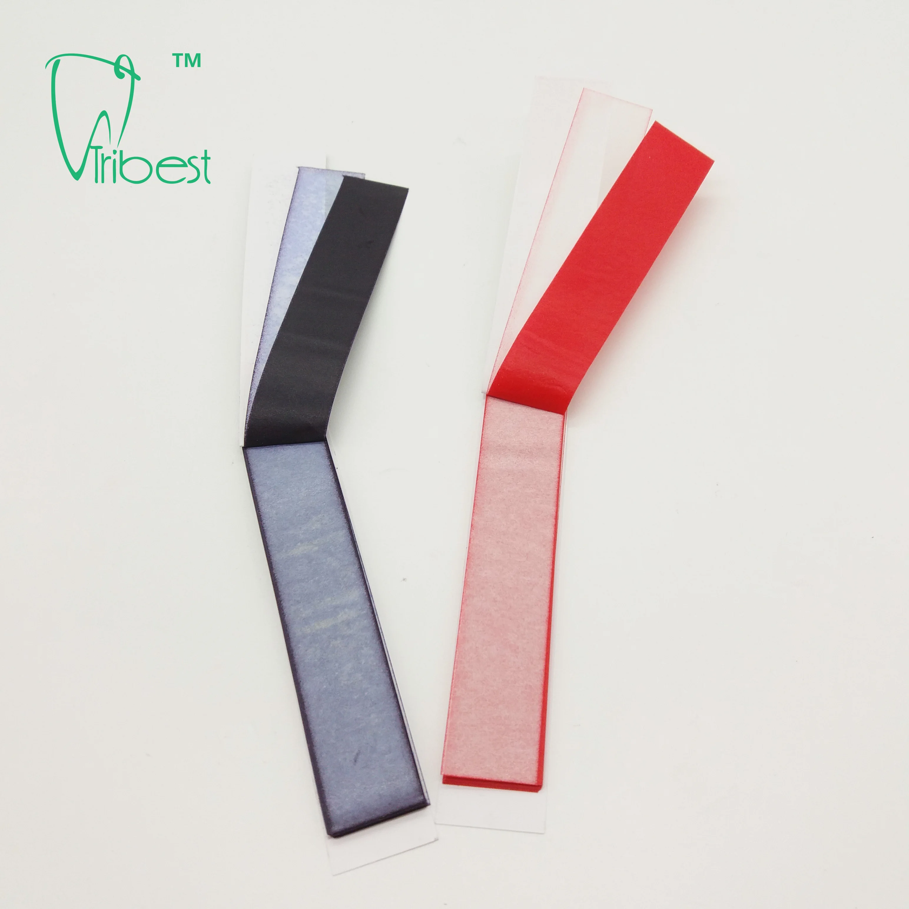 Custom logo disposable dental occluding articulating bite paper