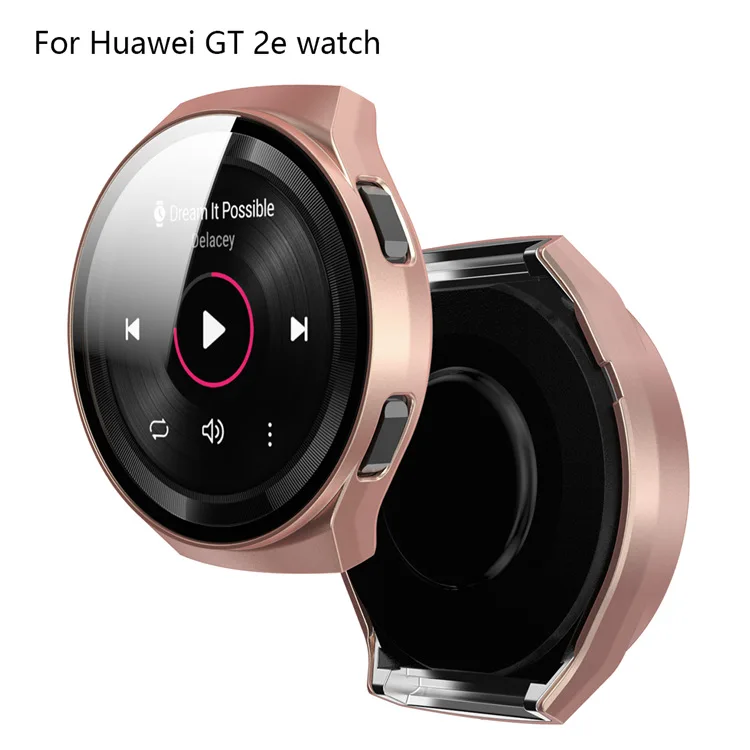  BOORUI впрыска масла закаленное стекло часы чехол для Huawei Часы GT2e ПК экрана с высоким разрешением Смарт-часы