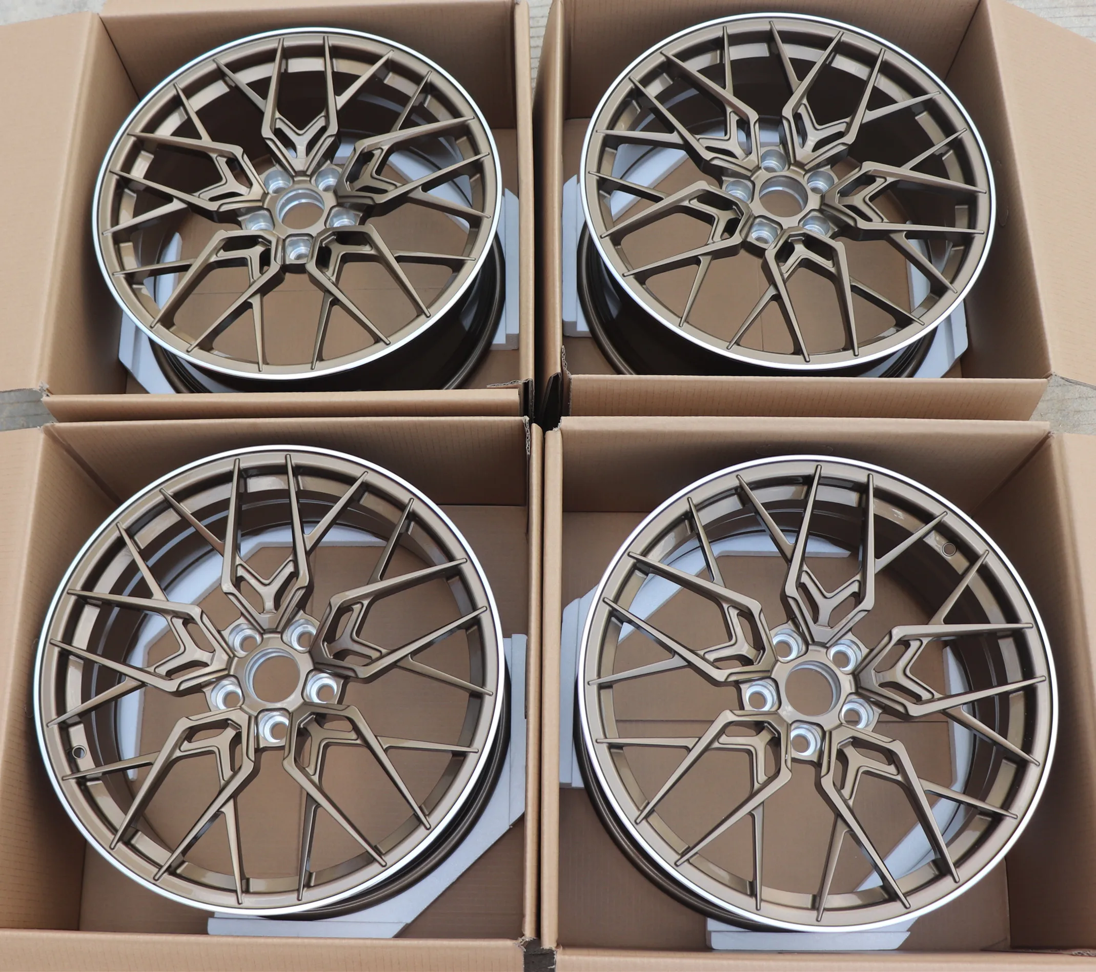 Manufacture custom forged wheels in 17 18 19 20 inch for Audi A4 A5 A7 forged wheel