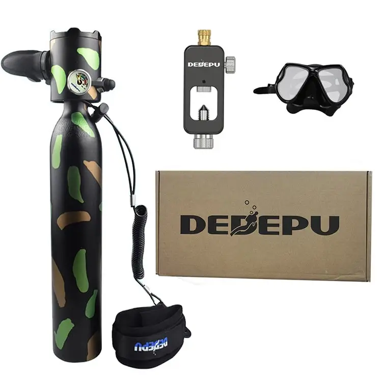 DEDEPU Mini 0.5L водолазный цилиндр с кислородным баком для подводного плавания Водолазное оборудование мини-Дайвинг