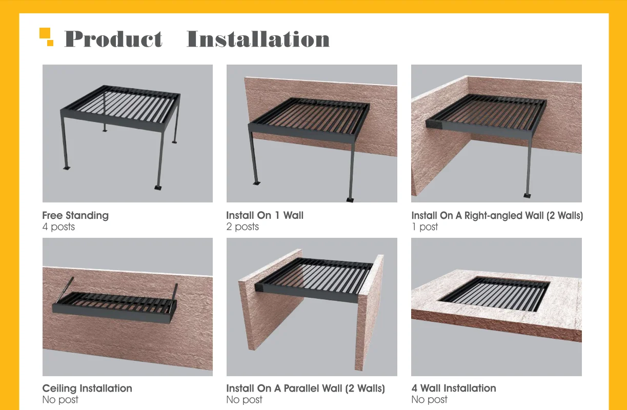 Aluminum Louvre Roof Electric Terrace Gazebo 3X3m 4X3m Garden Bioclimatic Pergola with Glass Wall Waterproof pergola