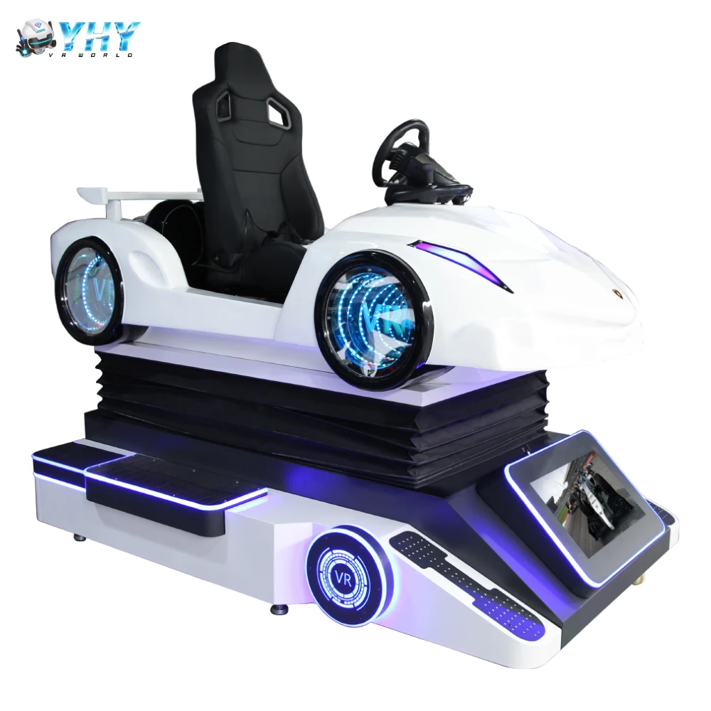 Factory Price Steering Wheel  9D F1 Game Machine Simulator 3D Car Driving Car Racing Simulator